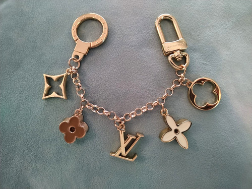 Portachiave catenella charm - e,